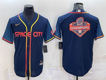 Houston Astros navy City Connect jersey
