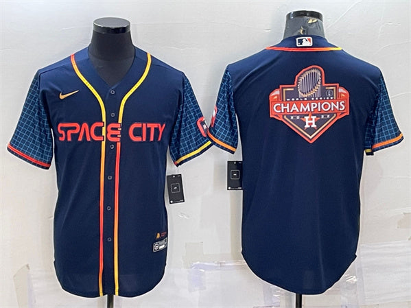 Houston Astros navy City Connect jersey