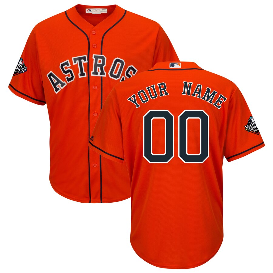 Houston Astros orange jersey