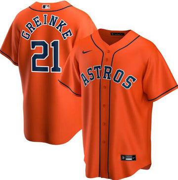 Houston Astros orange jersey