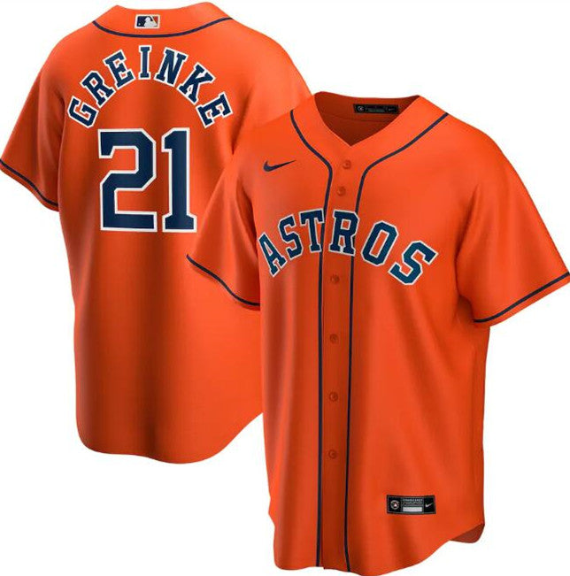 Houston Astros orange jersey