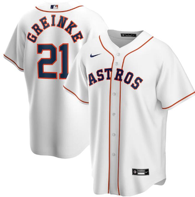 Houston Astros white jersey