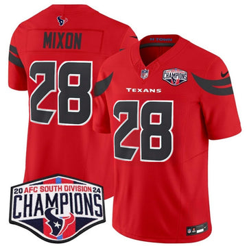 Stefon Diggs Houston Texans red FUSE jersey