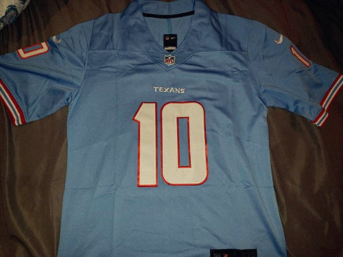 DeAndre Hopkins Houston Texans blue jersey
