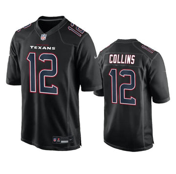 Nico Collins Houston Texans black Fashion jersey