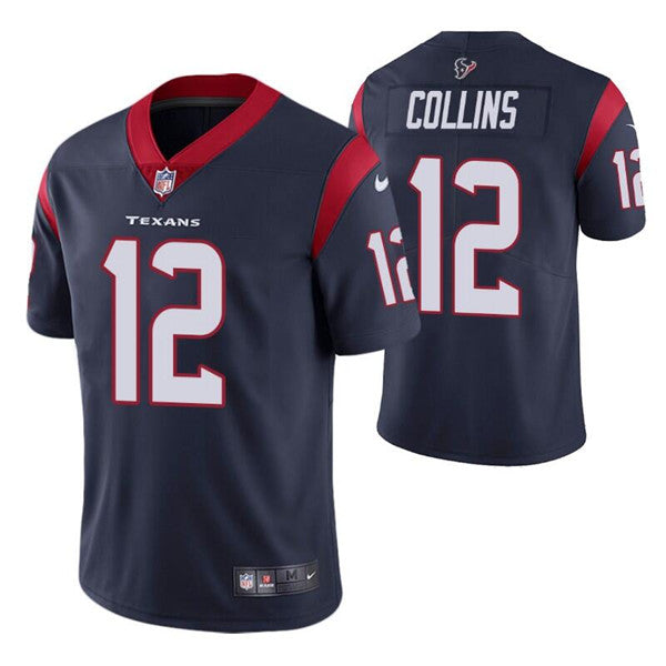 Nico Collins Houston Texans navy jersey