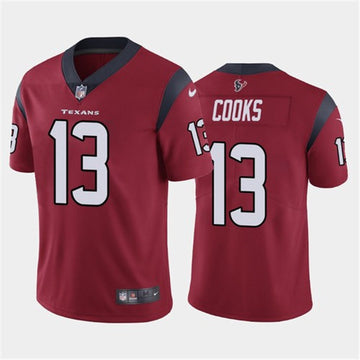 Brandin Cooks New Houston Texans red jersey