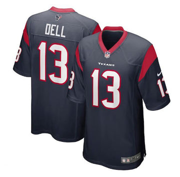 Tank Dell Houston Texans navy Game jersey