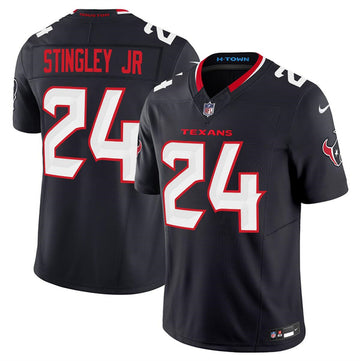 Derek Stingley Jr Houston Texans navy FUSE jersey
