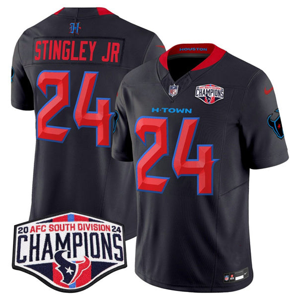 Derek Stingley Jr Houston Texans navy FUSE jersey