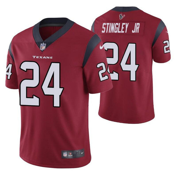 Derek Stingley Jr Houston Texans red jersey