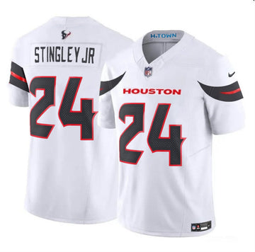 Derek Stingley Jr Houston Texans white FUSE jersey