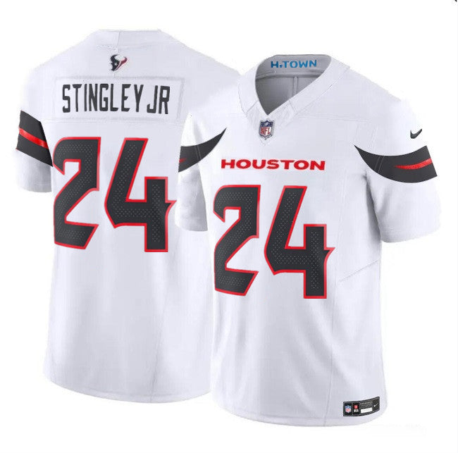Derek Stingley Jr Houston Texans white FUSE jersey