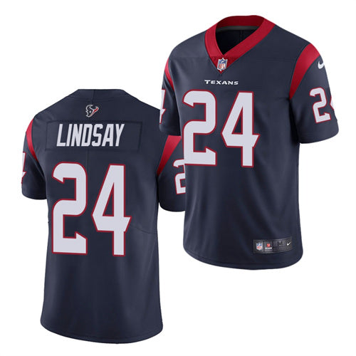 Phillip Lindsay Houston Texans navy jersey