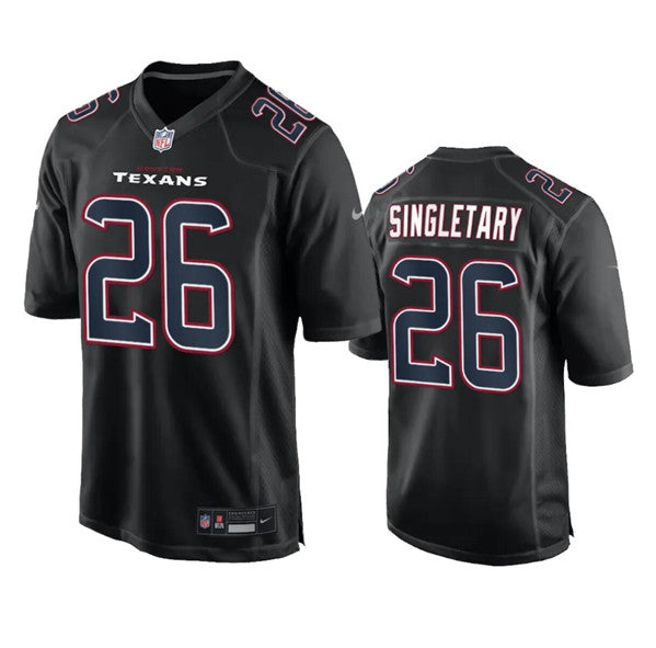Devin Singletary Houston Texans black Fashion jersey
