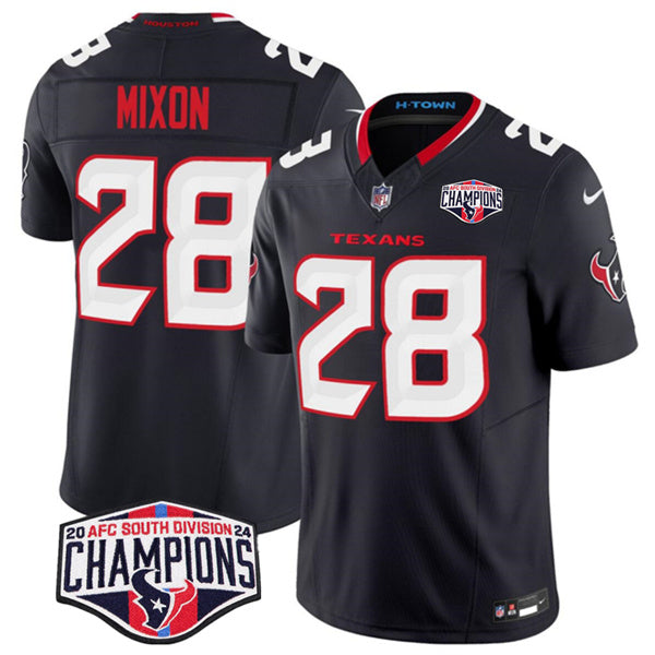 Joe Mixon Houston Texans navy FUSE jersey
