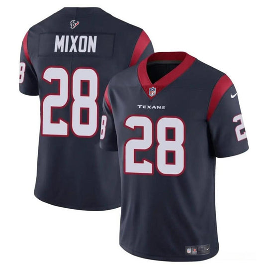 Houston Texans #28 Joe Mixon Navy Jersey