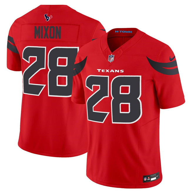 Joe Mixon Houston Texans red FUSE jersey