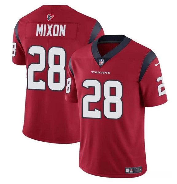 Houston Texans #28 Joe Mixon Red Jersey