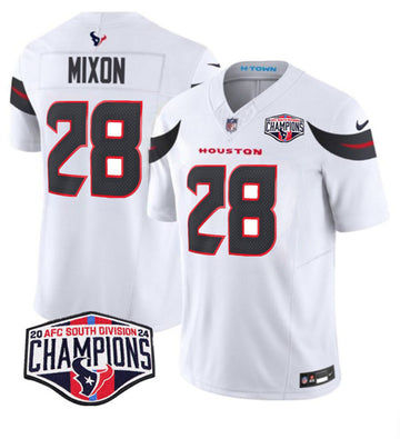 Joe Mixon Houston Texans white FUSE jersey