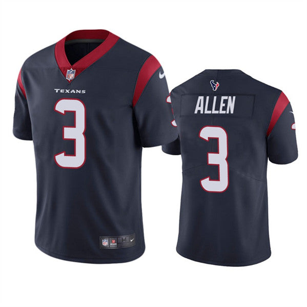 Kyle Allen Houston Texans navy jersey