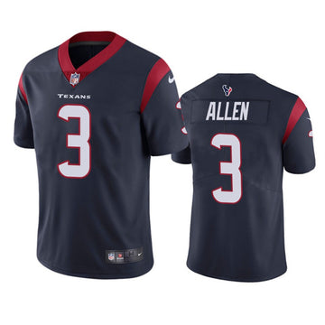 Kyle Allen Houston Texans navy jersey