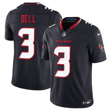 Tank Dell Houston Texans navy FUSE jersey