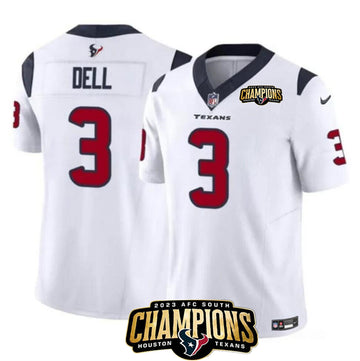 Tank Dell Houston Texans white FUSE jersey