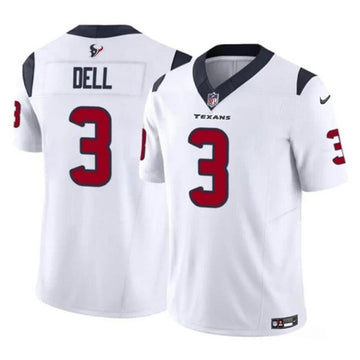 Tank Dell Houston Texans white FUSE jersey