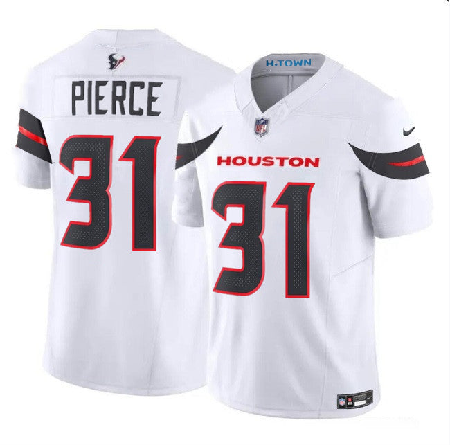 Dameon Pierce Houston Texans white FUSE jersey