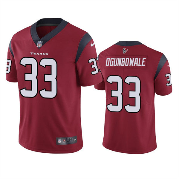 Dare Ogunbowale Houston Texans red jersey