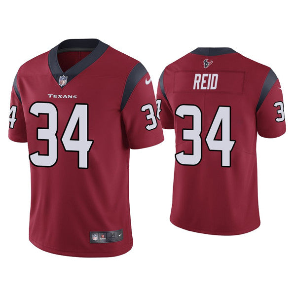 John Reid Houston Texans red jersey