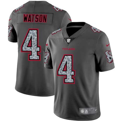 Deshaun Watson Houston Texans gray Fashion Static jersey