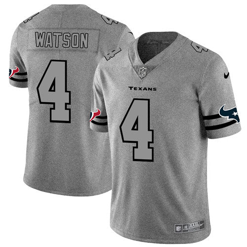 Deshaun Watson Houston Texans gray jersey