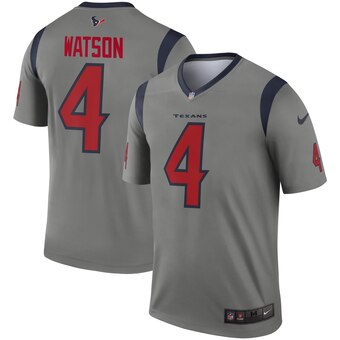 Deshaun Watson Houston Texans gray Inverted Legend jersey