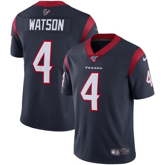 Deshaun Watson Houston Texans navy jersey