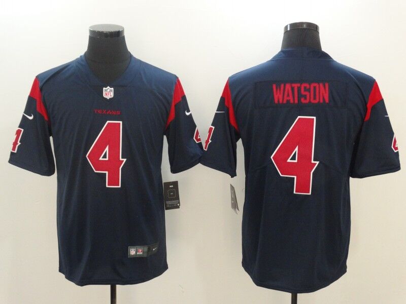 Deshaun Watson Houston Texans navy Color Rush jersey