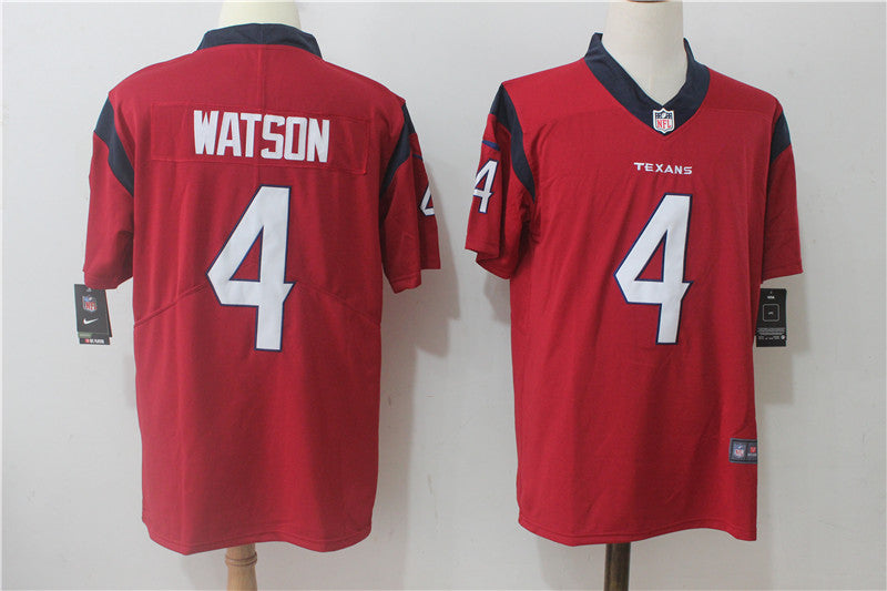 Deshaun Watson Houston Texans red Alternate jersey