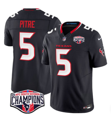 Jalen Pitre Houston Texans navy FUSE jersey