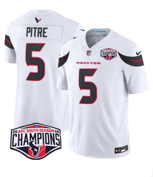 Jalen Pitre Houston Texans white FUSE jersey