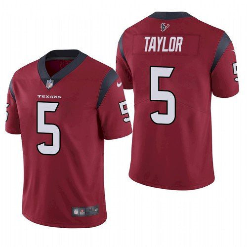 Tyrod Taylor Houston Texans red jersey