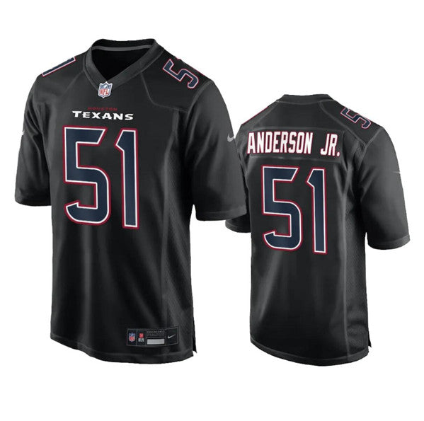 Will Anderson Jr Houston Texans black Fashion jersey