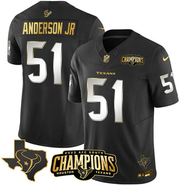 Will Anderson Jr Houston Texans black FUSE jersey