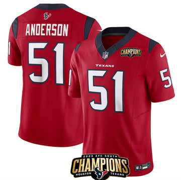 Will Anderson Jr Houston Texans red FUSE jersey