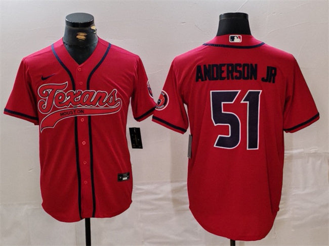 Will Anderson Jr Houston Texans red jersey