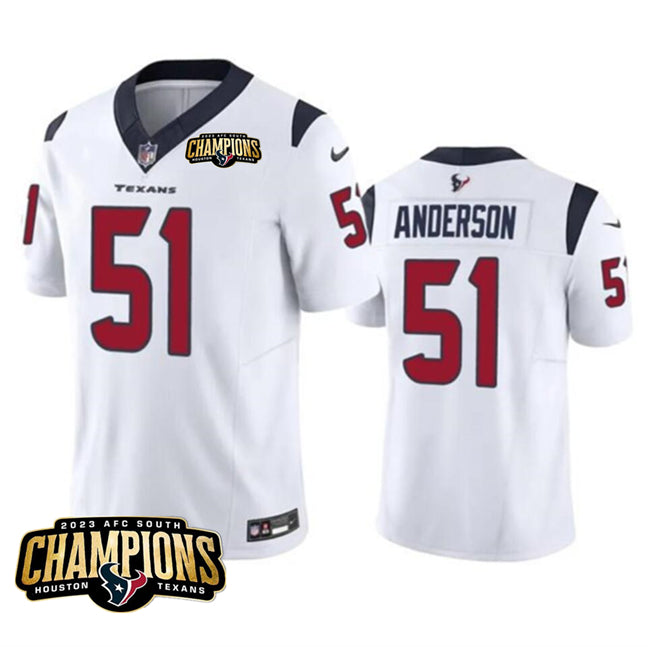 Will Anderson Jr Houston Texans white FUSE jersey