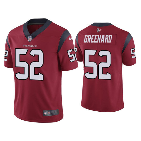 Jonathan Greenard Houston Texans red jersey