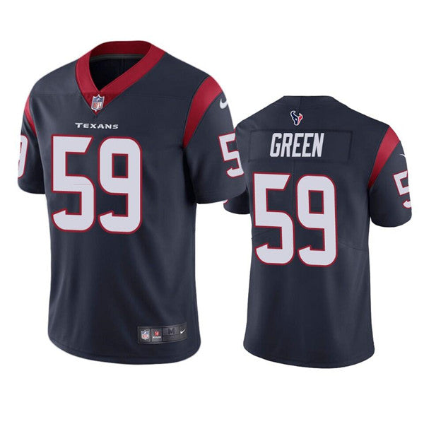 Kenyon Green Houston Texans navy jersey