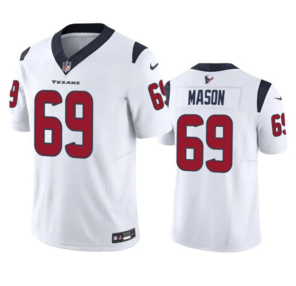 Shaq Mason Houston Texans white FUSE jersey