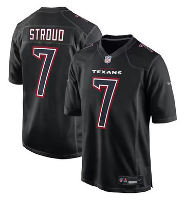 CJ Stroud Houston Texans black Fashion jersey